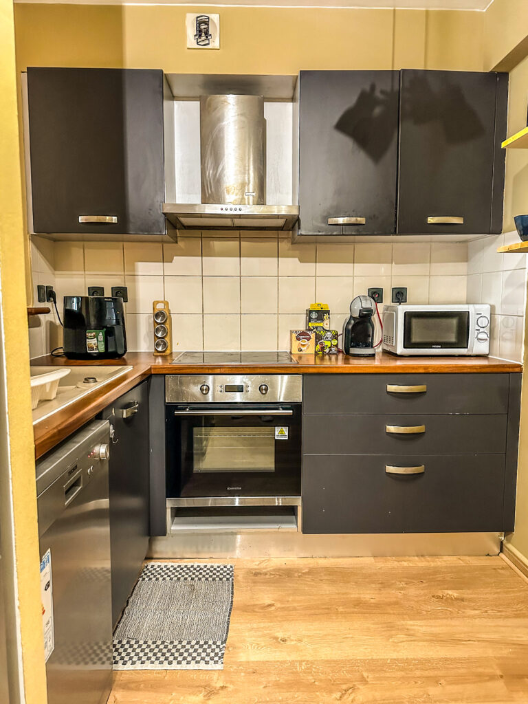 Cuisine équipée de la Villa Cocooning